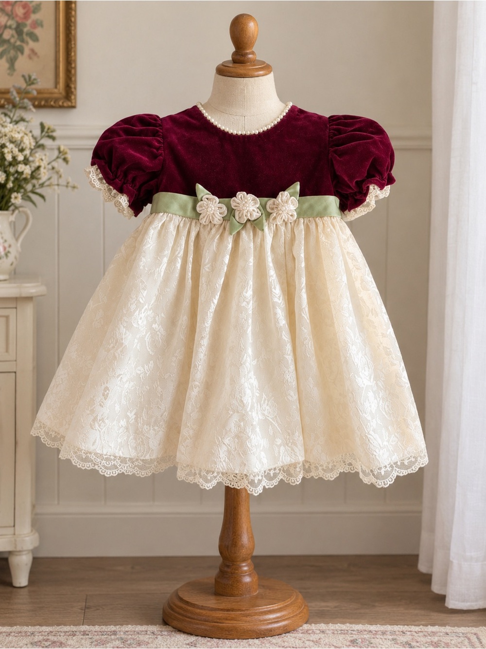 Vintage Dress 6-9m